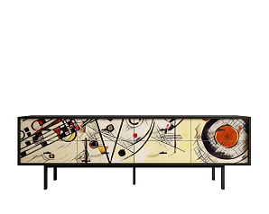 фото Комод с восемью ящиками "Emerson" by Kandinsky арт EM03/Print_01 в интерьере