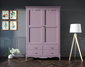заказать Шкаф "Leontina Lavanda" двустворчатый с ящиками арт ST9327KR2L