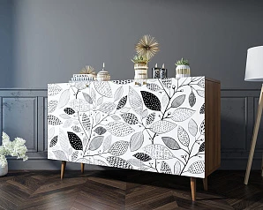 заказать Комод "Berber" три дверки 09 принт арт BB01/Print_09