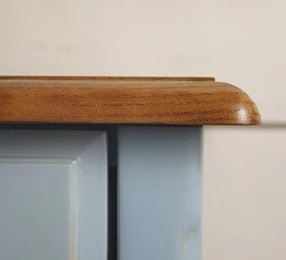 купить стильные Прикроватная тумба "Leontina Blue" с одним ящиком арт ST9302SB