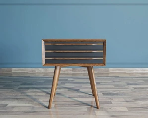 красивые Тумба для прихожей "Bruni Black" с тремя ящиками в интернет-магазине