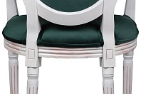 заказать Мягкий стул с подлокотниками Volker Arm Green