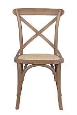 стильный Стул Cross Back Brown