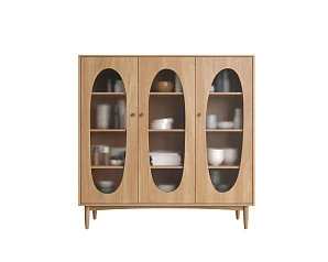 купить Шкаф трехстворчатый низкий Bubble арт BBL04