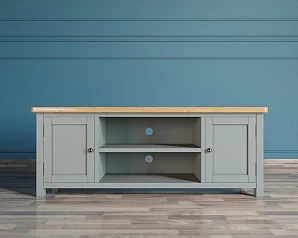 Комод под TV "Jules Verne" серый арт JV25ETGG на заказ в интернет-магазине