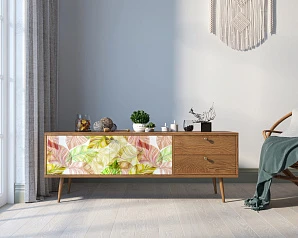 купить Комод "Berber" два ящика и две дверки 29 принт арт BB27/Print_29 в интернет-магазине