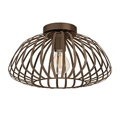 901096 Потолочная люстра ESPINAL, 1х40W (E27), H220, ?385, сталь / бронзовый в интернет-магазине