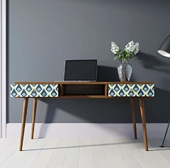 Стол рабочий "Berber" принт 13 арт BB18/Print_13 на заказ