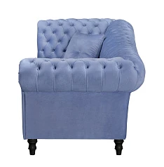 купить Двухместный диван Lina Blue-B синий в интернет-магазине