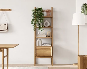 заказать Узкий стеллаж "Bruni" с открытыми полками арт BR29 в интернет-магазине