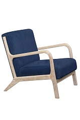 фото Кресло дизайнерское Cody Indigo в интерьере