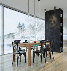 купить красивые Стол и шесть стульев из коллекции "Aquarelle" арт Aqua-2