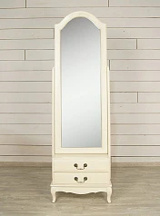 Зеркало напольное "Leontina" 2 ящика арт ST9322ETG в интерьере