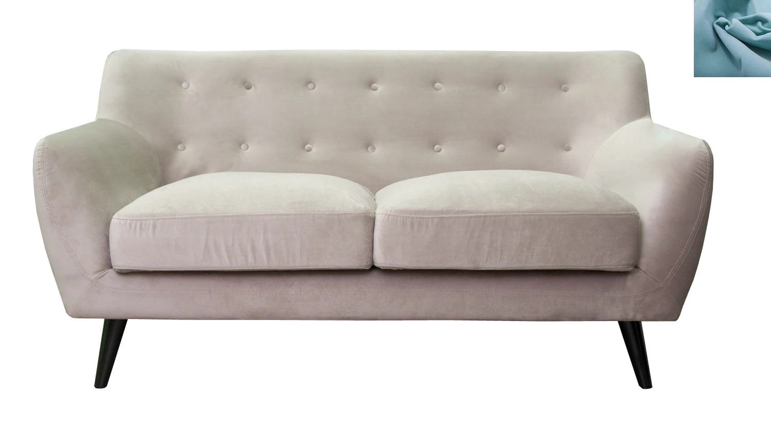 стильный Мягкий диван Albert 9 ширина 165 цвет голубой