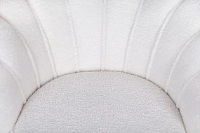заказать стильные Низкое кресло ракушка Pearl цвет белый