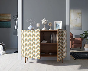 красивые Комод с принтом 23 "Berber" две дверки арт BB04/Print_23 в интернет-магазине