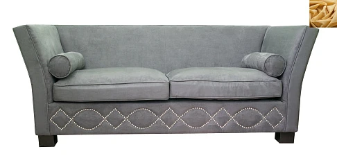 красивый Диван арт-деко Volte Grey желтый в интернет-магазине