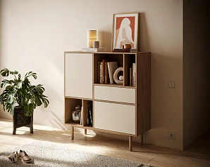 Комод с двумя дверками и ящиком "Alice" арт ALC06 в интернет-магазине