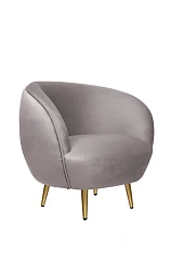 купить стильные Мягкое кресло для гостиниц Small Benee Grey в интернет-магазине