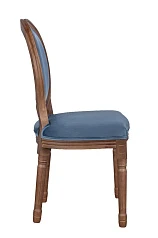 фото Стул для кафе Volker Leg Blue V2 в интерьере