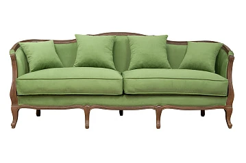 купить Прямой диван Darcy 3 Green