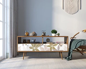 заказать Консоль "Berber" с тремя ящиками принт 27 арт BB23/Print_27 в интернет-магазине