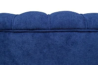 купить стильное Низкое кресло ракушка Pearl синий в интернет-магазине