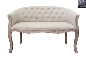 красивый Дизайнерский двухместный диван Kandy Double Mocca цвет серый на заказ