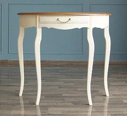 заказать Бежевый туалетный столик "Leontina" арт ST9324 в интернет-магазине