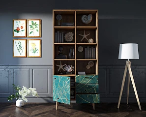 купить Стеллаж на комоде "Berber" принт 41 арт BB44/Print_41 в интернет-магазине