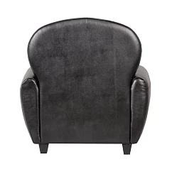 красивое Кожаное кресло Flog Black