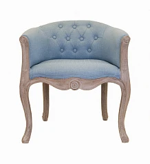 купить стильное Низкое кресло ретро Kandy Light Blue