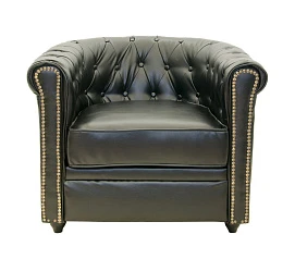 купить стильное Кожаное кресло Karo Black