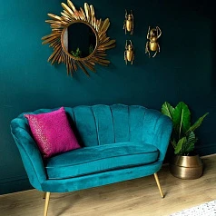 заказать Диван ракушка Pearl Double Marine Velvet
