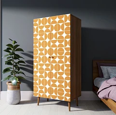 заказать Шкаф малый двухстворчатый "Berber" принт 14 арт BB08/Print_14