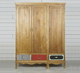 Шкаф трехстворчатый "Gouache Birch" арт М10527/3ETG в интерьере