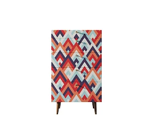 Комод высокий "Berber" принт 2 арт BB10/Print_02 на заказ в интернет-магазине