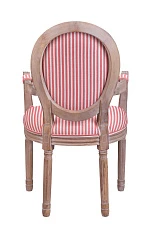 Мягкий стул с подлокотниками Volker Arm Pink Pinstripe на заказ