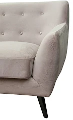 Мягкий диван Albert 7 цвет коричневый ширина 190 см в интерьере