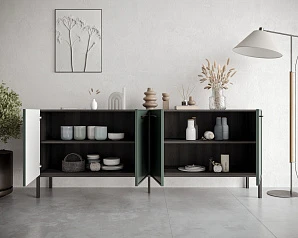 купить Комод с четырьмя дверками "Nicole" арт NEM01G