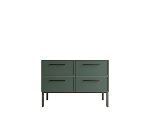 купить стильные Комод с четырьмя ящиками "Nicole" арт NEM05G в интернет-магазине