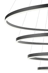 купить Люстра Orblaze 4 rings 1000 black