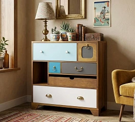 Комод малый «Акварель (Aquarelle)» 6 ящиков арт RE-52 в интернет-магазине