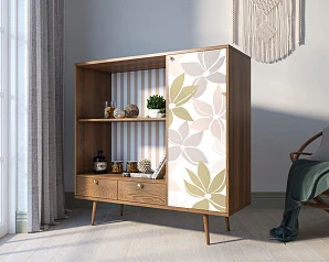 купить Стеллаж с нишей "Berber" принт 27 арт BB28/Print_27 в интернет-магазине