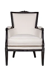 купить красивое Мягкое полукресло с подлокотниками Tous white