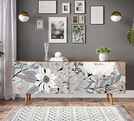 купить Комод "Berber" удлиненный принт 50 арт BB11/Print_50 в интернет-магазине