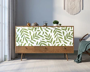 фото Комод "Berber" три дверки и три ящика 28 принт арт BB24/Print_28