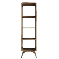купить Деревянный стеллаж "Ellipse" узкий арт EL06