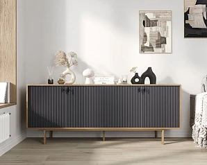 фото Комод с четыремя дверками "Emerson" арт EM01/7024/L