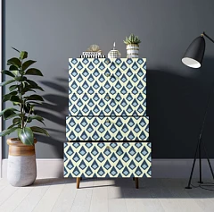 стильные Комод высокий "Berber" принт 13 арт BB10/Print_13